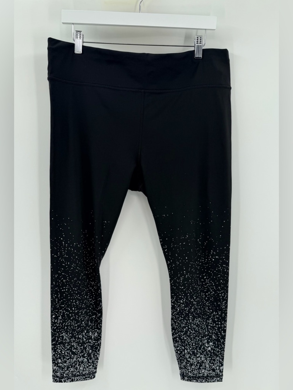 Athleta Contender Splatter Reflective 7/8 Running Tights Leggings XL - Picture 3 of 6